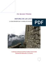 Guzman Palomino Luis - Historia de Los Incas Luchas Dinasticas Y Guerra de Panakas PDF