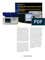 Solutions For: Emerging 4G Communications Systems