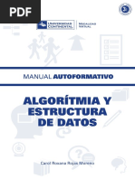 Algoritmia y Estructura de Datos