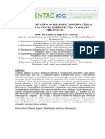 Estudo Quantitativo Do Estado de Conservação Das Marquises Do Centro Do Recife. Uma Avaliação Percentual