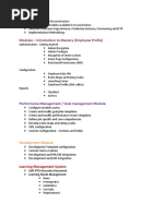 SuccessFactors Course Details