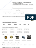 Examen Final Primer Grado