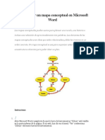 Cómo Hacer Un Mapa Conceptual en Microsoft Word