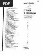 El Choque de Las Civilizaciones PDF