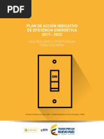 PAI - PROURE - 2017-2022 - Uso Energia en Colombia