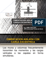 Cimentacion Aislada Con Carga Excentrica