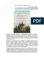 Alexander Von Humboldt e A Invenção Da Natureza