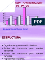 Organización y Presentación de Datos