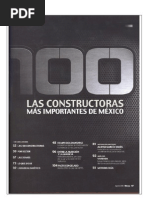 Revista Obras Las 100 Mejores Empresas Constructoras de México