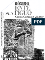 Gonzalez Wagner Carlos El Proximo Oriente Antiguo Vol I PDF