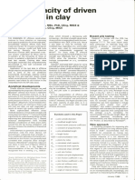 Shaft Capacity of Driven Pipe Piles in Clay