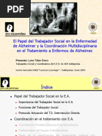 Trabajo Social y Alzheimer