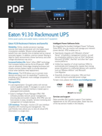 Eaton 9130 Rackmount UPS: Product Brochure