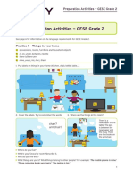 SELT GESE Grade 2 - Preparation Activities