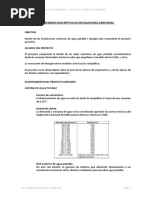 7.0 Memoria de Calculo Sanitarias