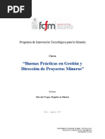 Buenas Practicas en Gestion y Direccion de Proyectos Mineros