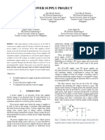 Power Supply Lab Report