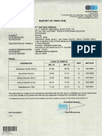 Report of Analysis: PT - Bintang Arwana Pontianak