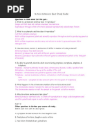 Mitosis Meiosis Study Guide 2 Answers