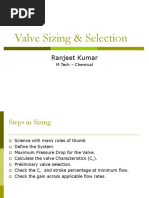 Valve Sizing Selection