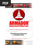 Armador Bored Piling Tools 2010 PDF