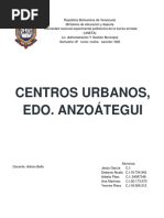 Centros Urbanos Anzoategui