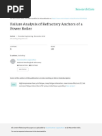 Failure Analysis of Refractory Anchors of A Power PDF