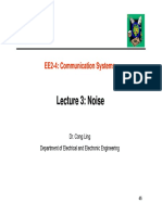 2017 May 20 Lecture Notes Noise