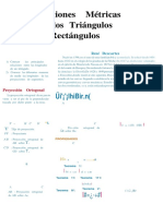 Guía 1-Relaciones Metricas en Los Triangulos Rectangulos