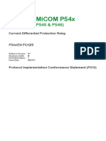 Easergy Micom P54X: (P543, P544, P545 & P546)