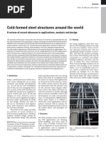 Cold Formed Steel Structures Around The World PDF