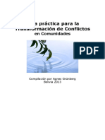 Guía Práctica para La Transformación de Conflictos