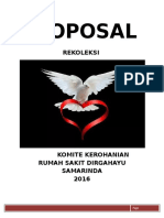 Proposal Rekoleksi 2016