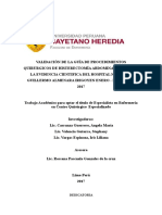 Validación de La Guía de Procedimientos Quirurgicos de Histerectomía Abdominal Basada en La Evidencia Cientifica Del Hospital Nacional Guillermo Almenara Irigoyen Enero - Diciembre 2017