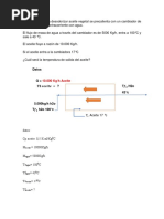 Ejercicio 3 Balance de Energia