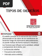 Tipos de Ordeños