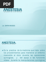 ANESTESIA