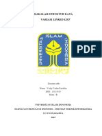 Makalah Struktur Data Variasi Linked List