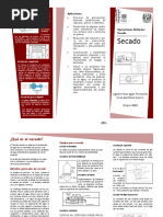 Tríptico Secado - Química Industrial