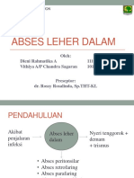 Css Abses Leher Dalam