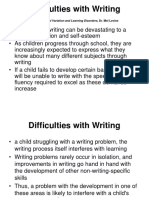 Difficulties With Writing: Developmental Variation and Learning Disorders, Dr. Mel Levine