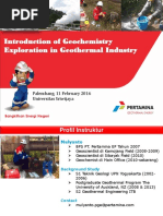 Introduction of Geochemistry Exploration in Geothermal Industry - 2