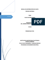 Distribucion en Plantas Tercera Entrega