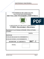 URP 2017 I EE Guia 3 Ley de Tensiones de Kirchoff y Divisor de Tension