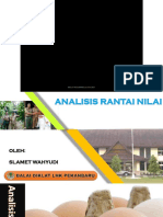 Analisis Rantai Nilai Produk