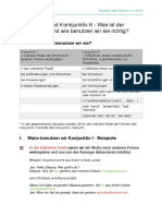 Konjuntiv 1 Und 2 PDF