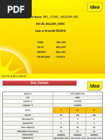 SCFT Site Name: Bel - Cowl - Bazzar-Ind Bsc:86 - Bellary - Gibsc Date of Drive