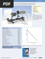  Refraction Index of Air and CO2 With Michelson Interferometer