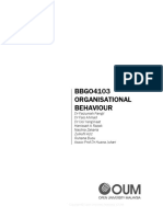 BBGO4103 Organisational Behaviour PDF