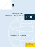 Herz Ballacey, Pedro (2001) - Manual de Introducción Al Derecho